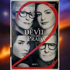 THE DEVIL WEARS PRADA 2 (2026) - ORIGINAL DOUBLE SIDED MOVIE POSTER